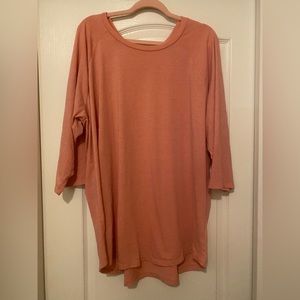 3/4 length classic fit shirt